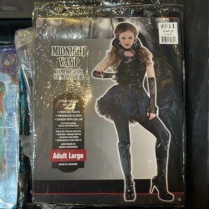 Midnight vamp adult costume